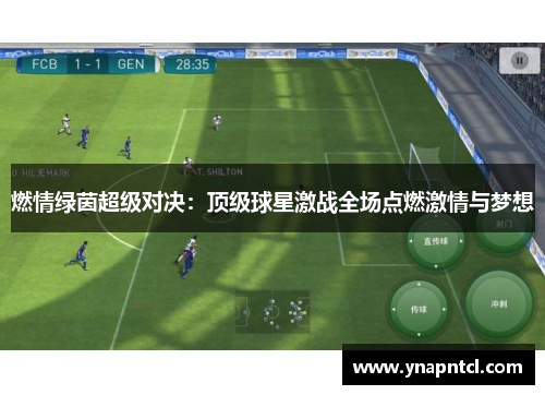 燃情绿茵超级对决：顶级球星激战全场点燃激情与梦想